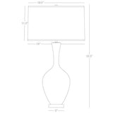 Robert Abbey (JU980) 8.5" x 33.5" AUDREY TABLE LAMP