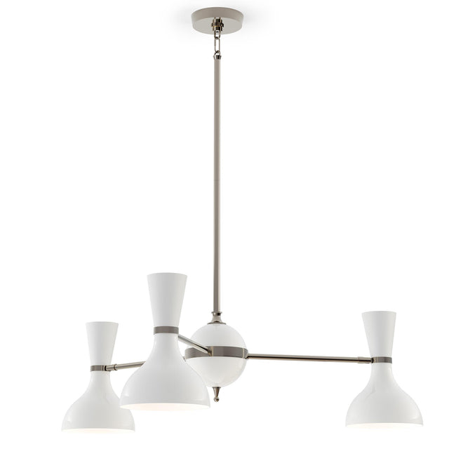 Robert Abbey (LY04LY) 34.5" x 10.19"-0" CLARE CHANDELIER