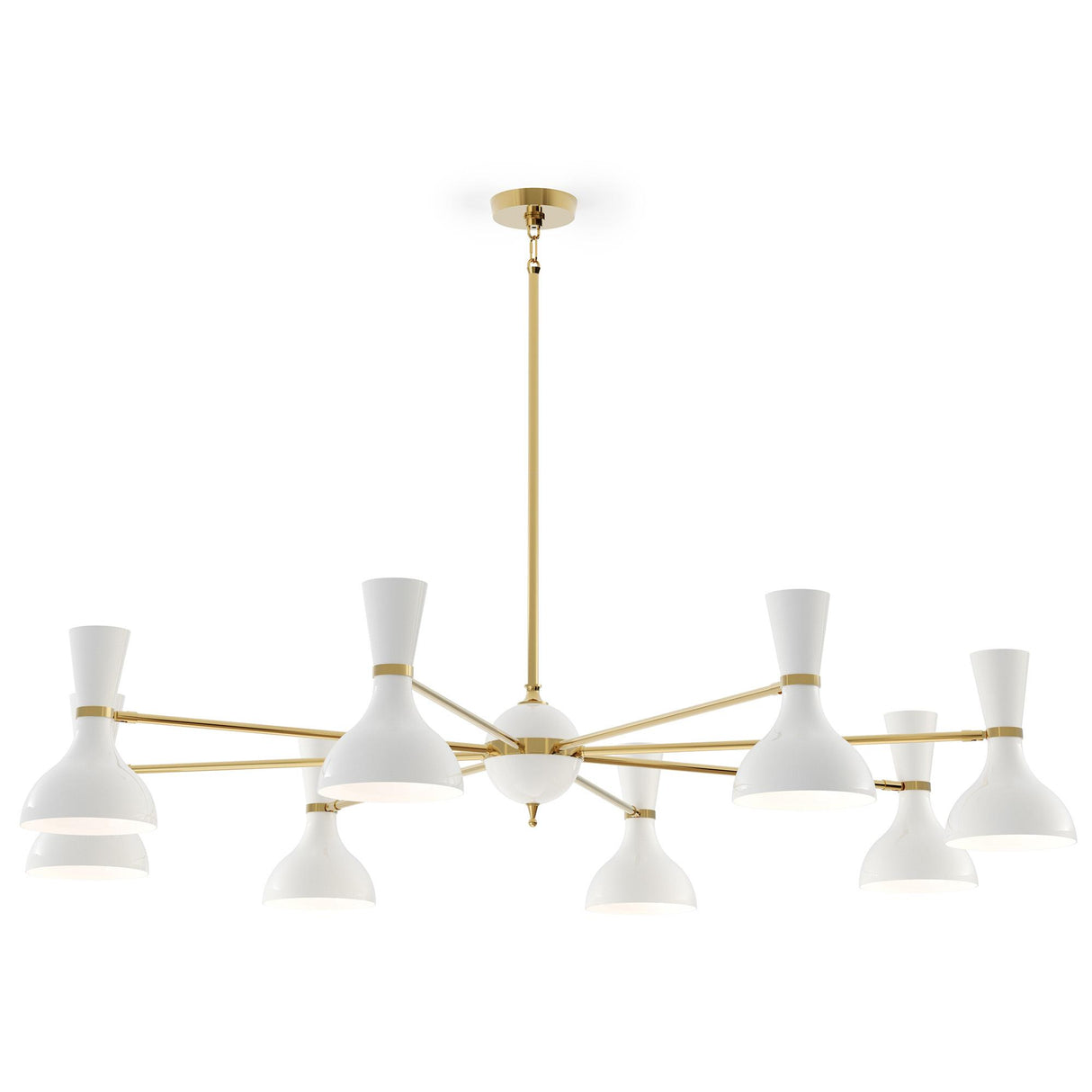 Robert Abbey (LY08LY) 57" x 10.19"-0" CLARE CHANDELIER
