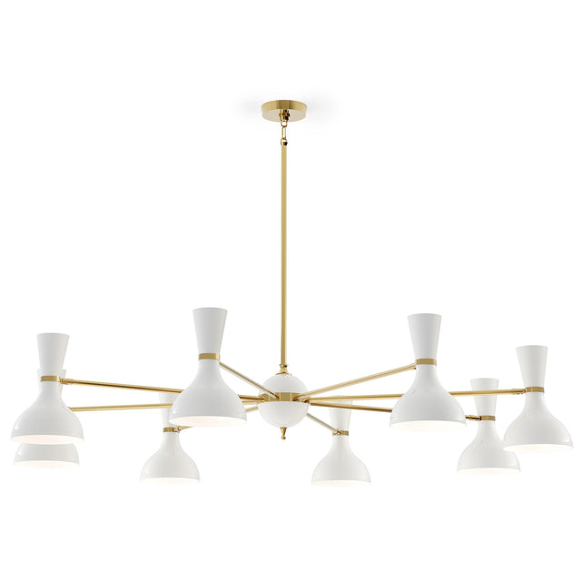 Robert Abbey (LY08LY) 57" x 10.19"-0" CLARE CHANDELIER