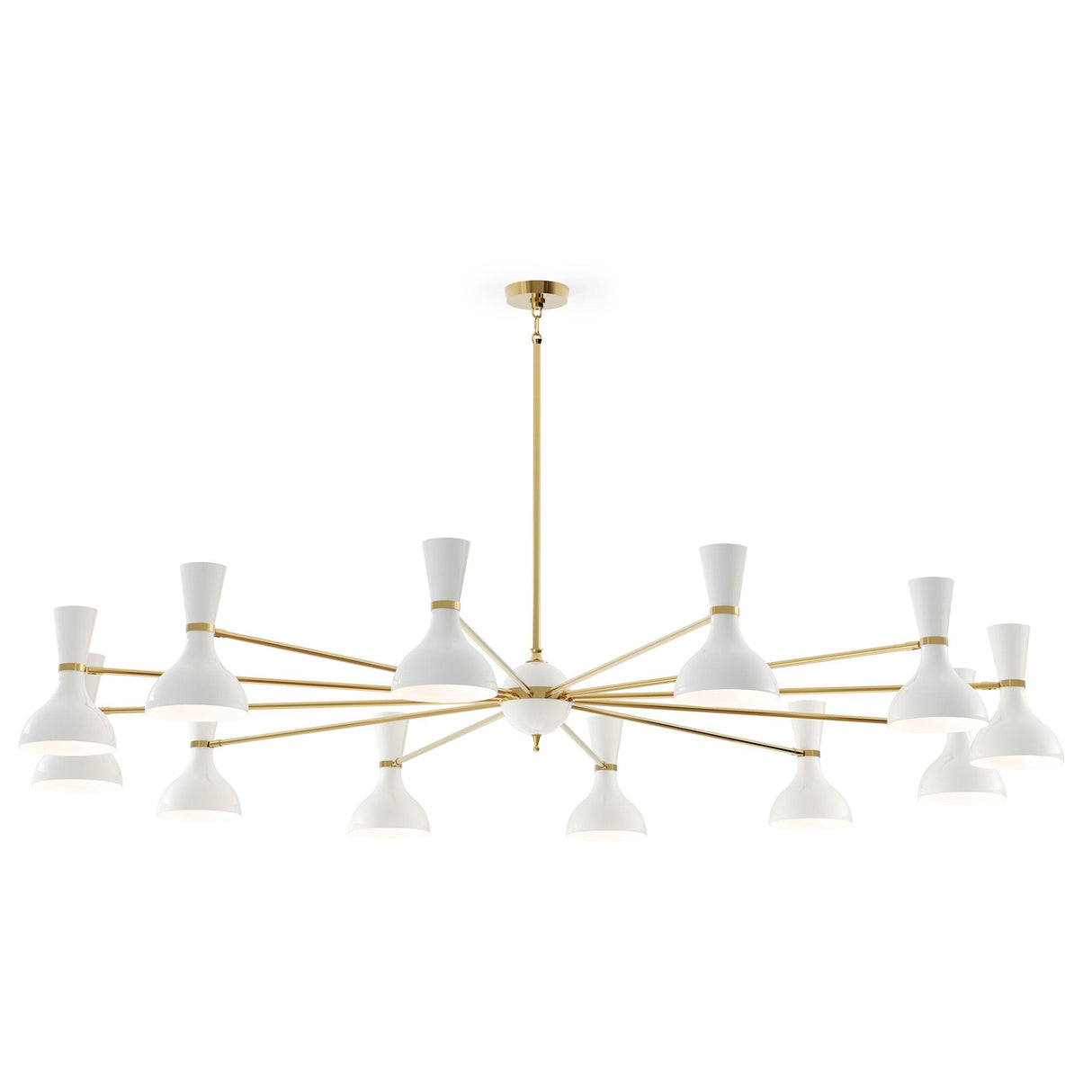 Robert Abbey (LY12LY) 76" x 10.19"-0" CLARE CHANDELIER