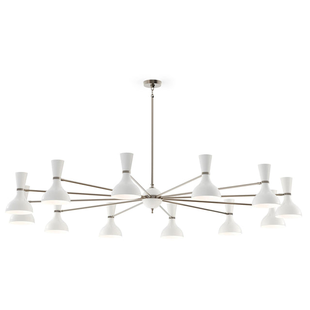 Robert Abbey (LY13LY) 76" x 10.19"-0" CLARE CHANDELIER
