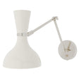 Robert Abbey (LY19LY) 7" x 10.13"-25.25" CLARE WALL SCONCE