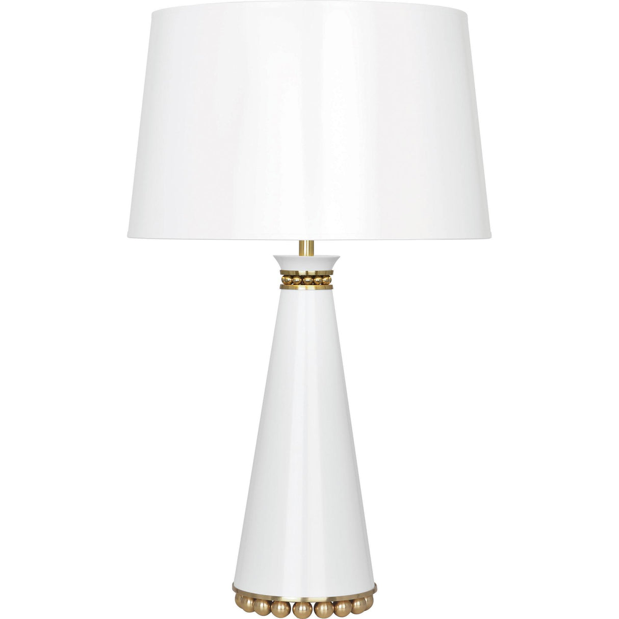 Robert Abbey (LY44) 7.25" x 29.38" PEARL TABLE LAMP