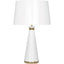 Robert Abbey (LY44) 7.25" x 29.38" PEARL TABLE LAMP