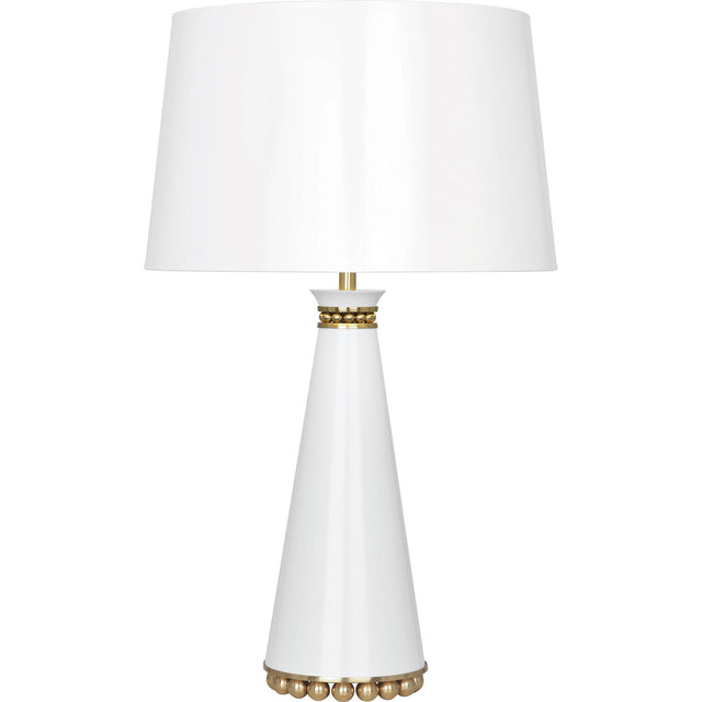 Robert Abbey (LY44) 7.25" x 29.38" PEARL TABLE LAMP