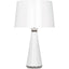 Robert Abbey (LY45) 7.25" x 29.38" PEARL TABLE LAMP