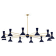 Robert Abbey (MB12MB) 76" x 10.19"-0" CLARE CHANDELIER