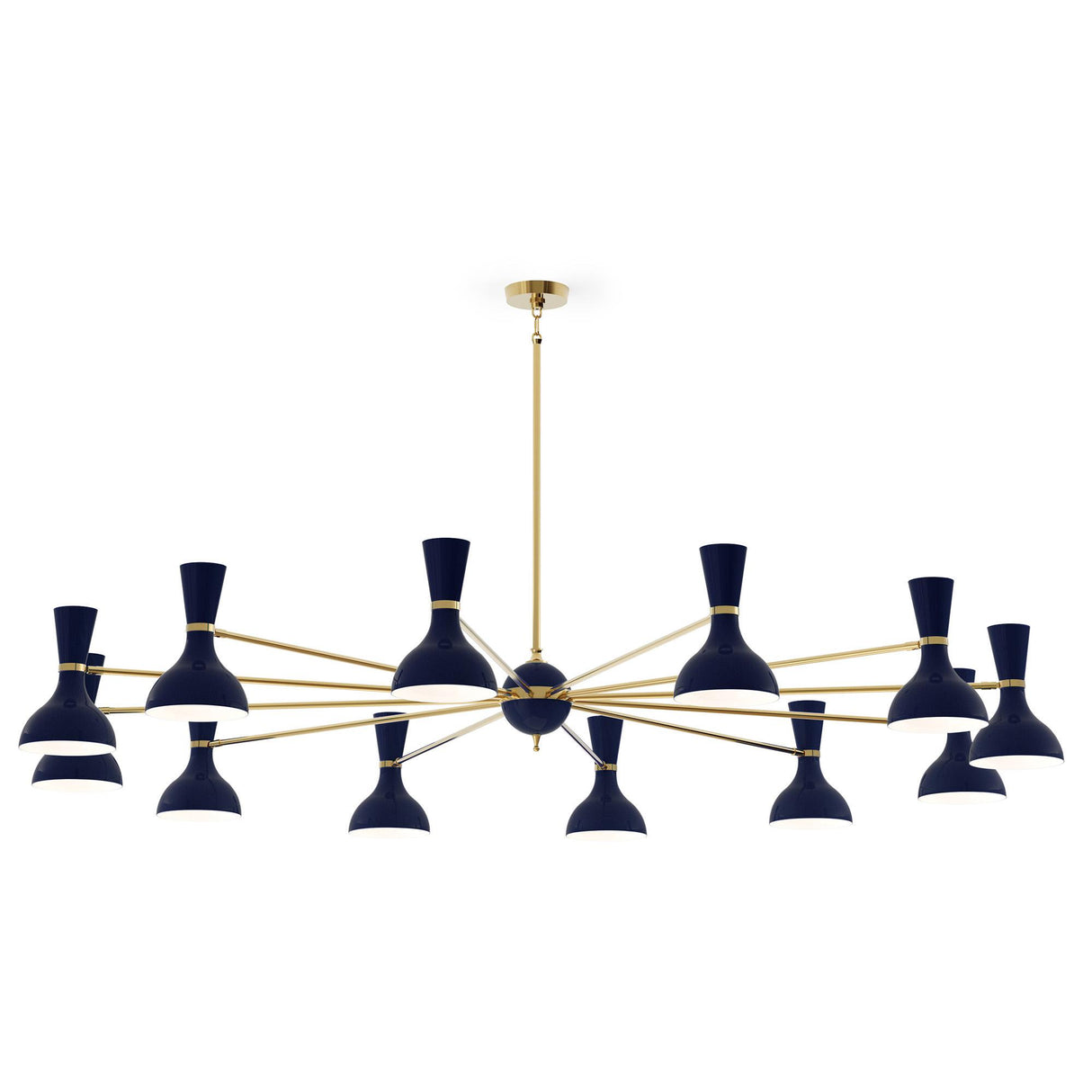 Robert Abbey (MB12MB) 76" x 10.19"-0" CLARE CHANDELIER
