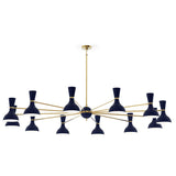 Robert Abbey (MB12MB) 76" x 10.19"-0" CLARE CHANDELIER