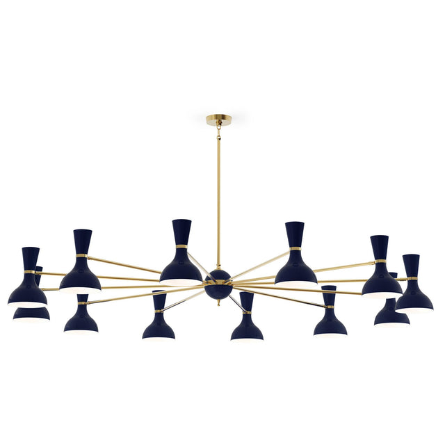 Robert Abbey (MB12MB) 76" x 10.19"-0" CLARE CHANDELIER