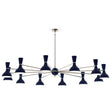 Robert Abbey (MB13MB) 76" x 10.19"-0" CLARE CHANDELIER