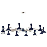 Robert Abbey (MB13MB) 76" x 10.19"-0" CLARE CHANDELIER