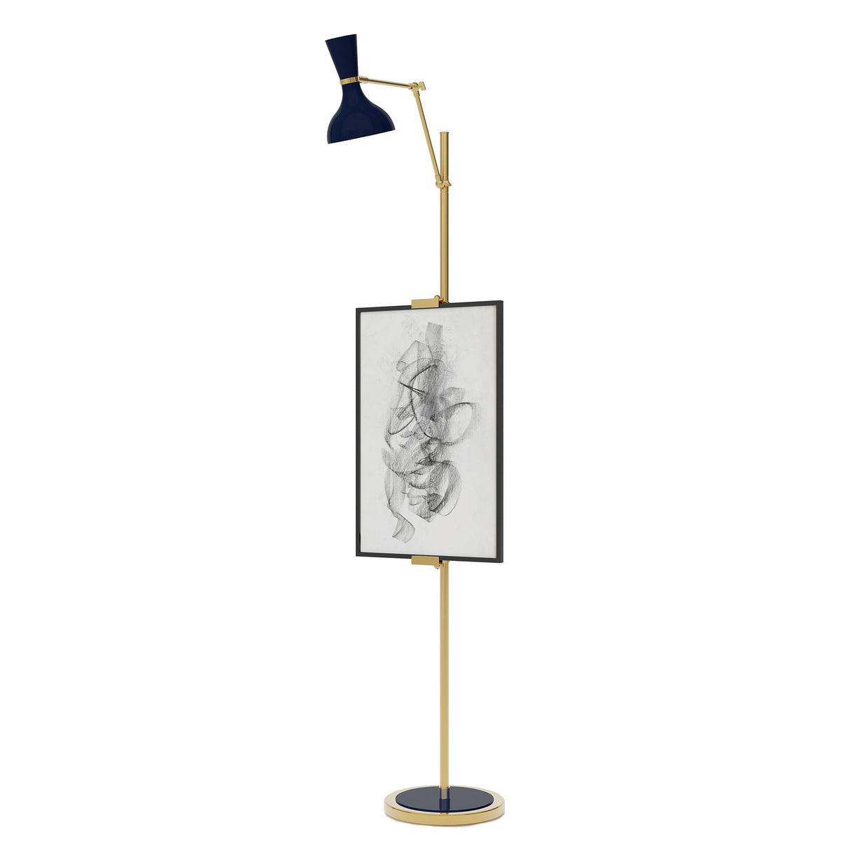 Robert Abbey (MB16MB) 13.5" x 76"-97" CLARE FLOOR EASEL