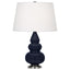 Robert Abbey (MB32X) 7.25" x 24.38"-0" SMALL TRIPLE GOURD ACCENT LAMP