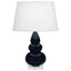 Robert Abbey (MB33X) 7.25" x 24"-0" SMALL TRIPLE GOURD ACCENT LAMP