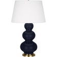 Robert Abbey (MB40X) 10" x 32.75"-0" TRIPLE GOURD TABLE LAMP