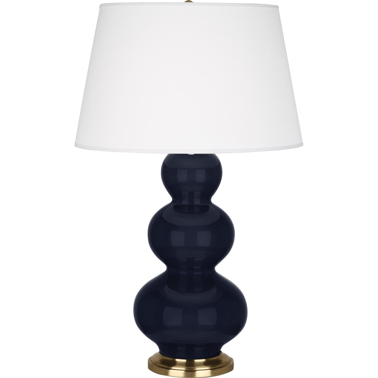 Robert Abbey (MB40X) 10" x 32.75"-0" TRIPLE GOURD TABLE LAMP