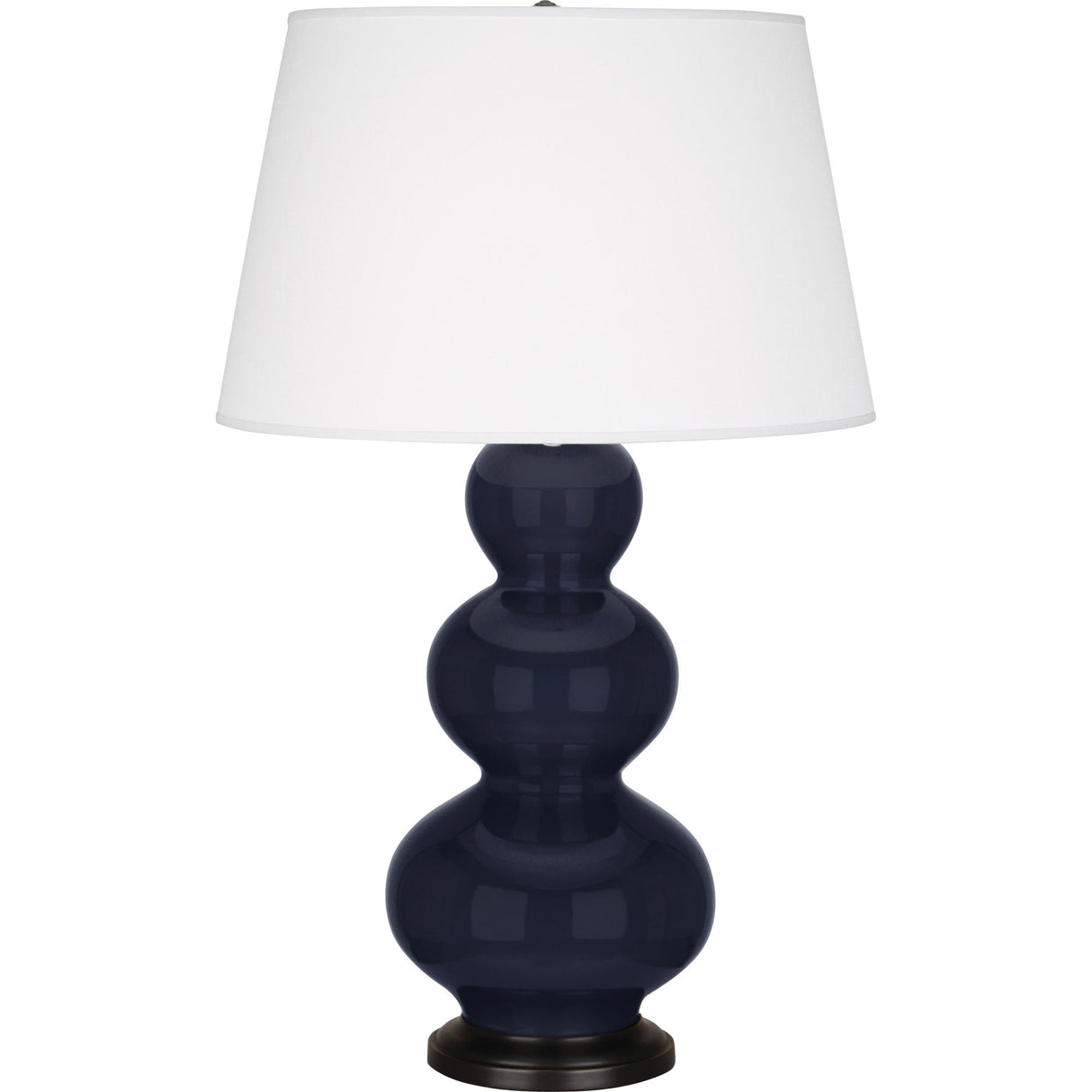Robert Abbey (MB41X) 10" x 32.75"-0" TRIPLE GOURD TABLE LAMP