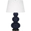 Robert Abbey (MB41X) 10" x 32.75"-0" TRIPLE GOURD TABLE LAMP