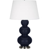 Robert Abbey (MB42X) 10" x 32.75"-0" TRIPLE GOURD TABLE LAMP