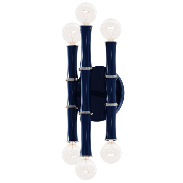 Robert Abbey (MB76) 5.25" x 12" KANE WALL SCONCE