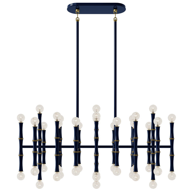 Robert Abbey (MB77) 38.25" x 16.38" KANE CHANDELIER