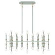Robert Abbey (MCL77) 38.25" x 16.38"-0" KANE CHANDELIER