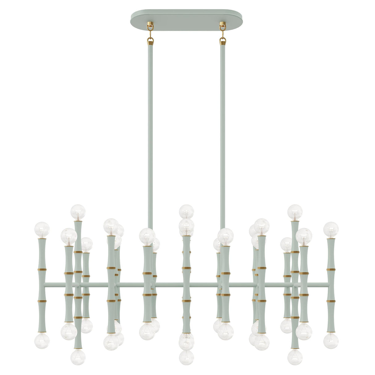 Robert Abbey (MCL77) 38.25" x 16.38"-0" KANE CHANDELIER
