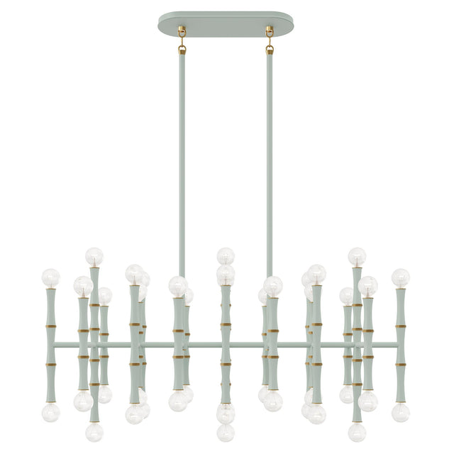 Robert Abbey (MCL77) 38.25" x 16.38"-0" KANE CHANDELIER