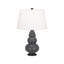 Robert Abbey (MCR31) 7.5" x 24.38" SMALL TRIPLE GOURD ACCENT LAMP