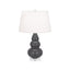 Robert Abbey (MCR33) 7.5" x 24" SMALL TRIPLE GOURD ACCENT LAMP