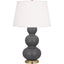 Robert Abbey (MCR40) 10" x 32.75" TRIPLE GOURD TABLE LAMP
