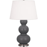 Robert Abbey (MCR42) 10" x 32.75" TRIPLE GOURD TABLE LAMP