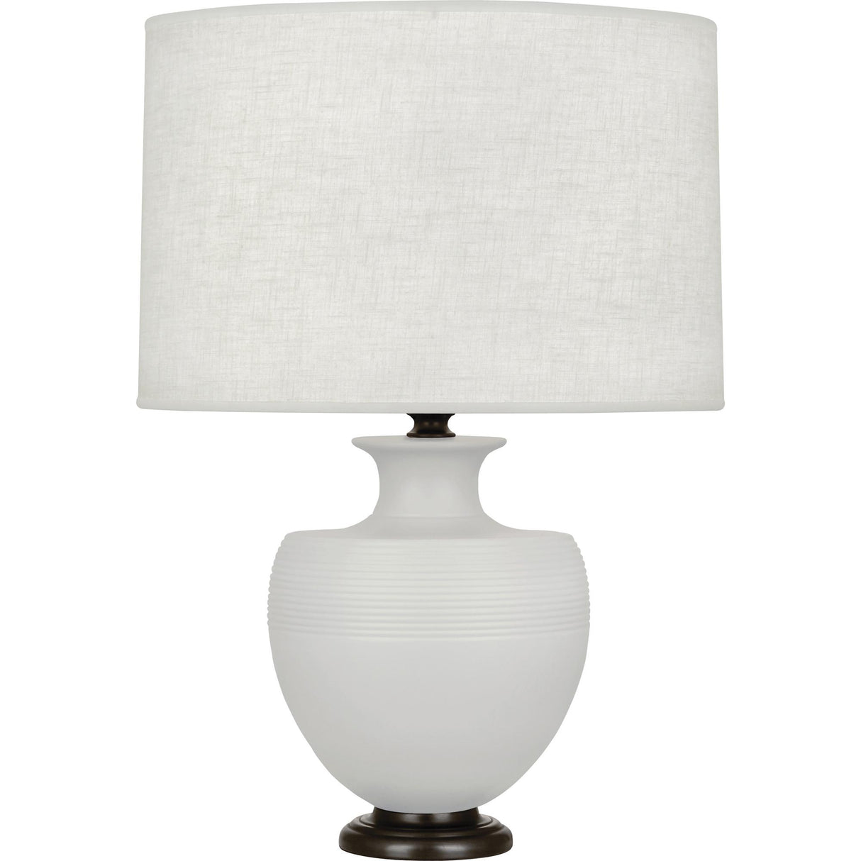Robert Abbey (MDV22) 9.88" x 25.25" MICHAEL BERMAN ATLAS TABLE LAMP