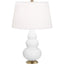 Robert Abbey (MDY30) 7.25" x 24.38" SMALL TRIPLE GOURD ACCENT LAMP