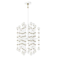 Robert Abbey (MDY48) 17.75" x 21.5"-0" KANE CHANDELIER