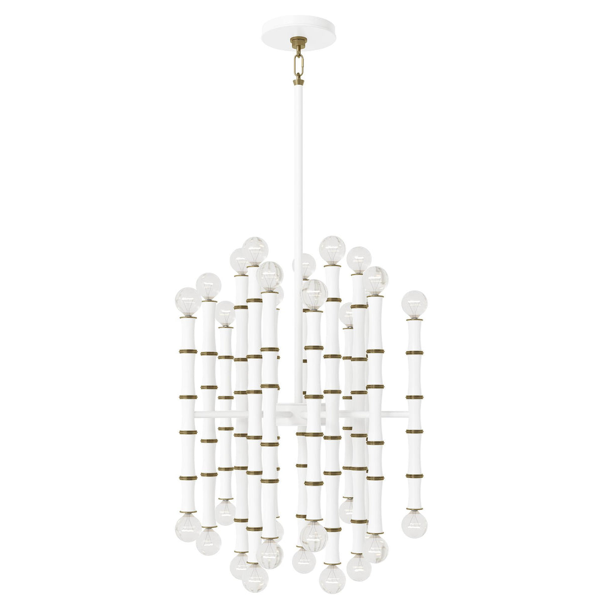 Robert Abbey (MDY48) 17.75" x 21.5"-0" KANE CHANDELIER