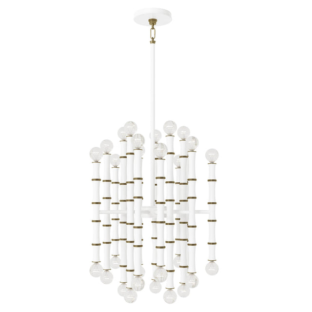 Robert Abbey (MDY48) 17.75" x 21.5"-0" KANE CHANDELIER