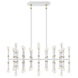 Robert Abbey (MDY77) 38.25" x 16.38" KANE CHANDELIER