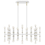 Robert Abbey (MDY77) 38.25" x 16.38" KANE CHANDELIER