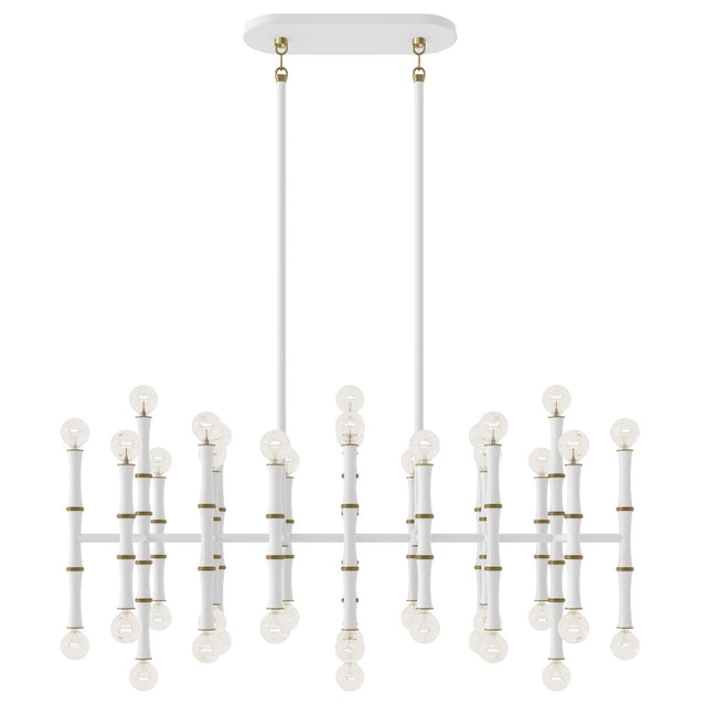 Robert Abbey (MDY77) 38.25" x 16.38" KANE CHANDELIER