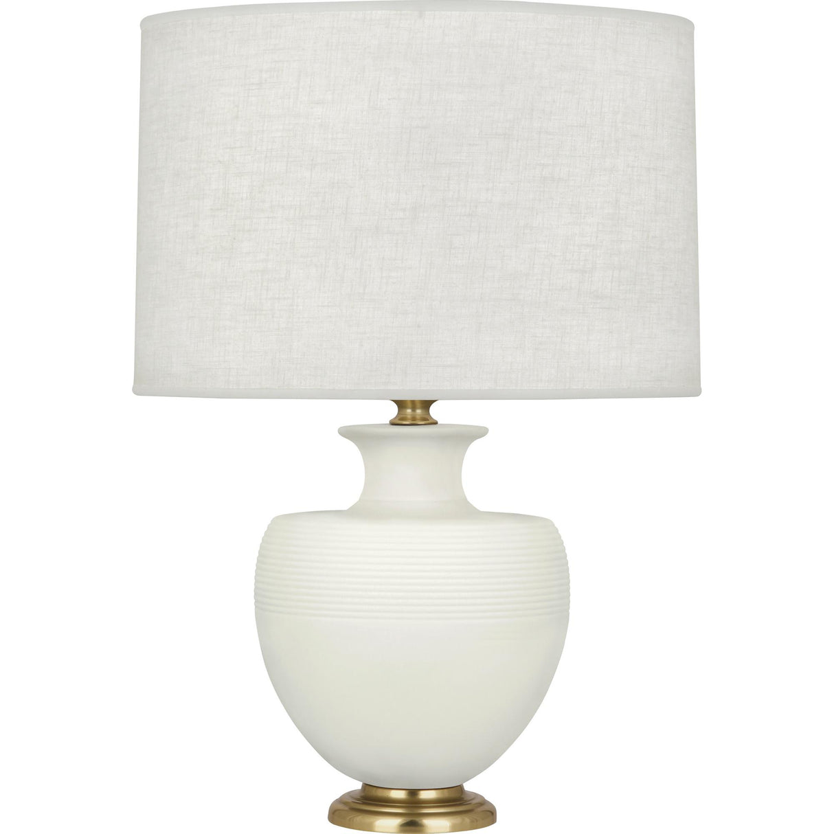 Robert Abbey (MLY21) 9.88" x 25.25" MICHAEL BERMAN ATLAS TABLE LAMP