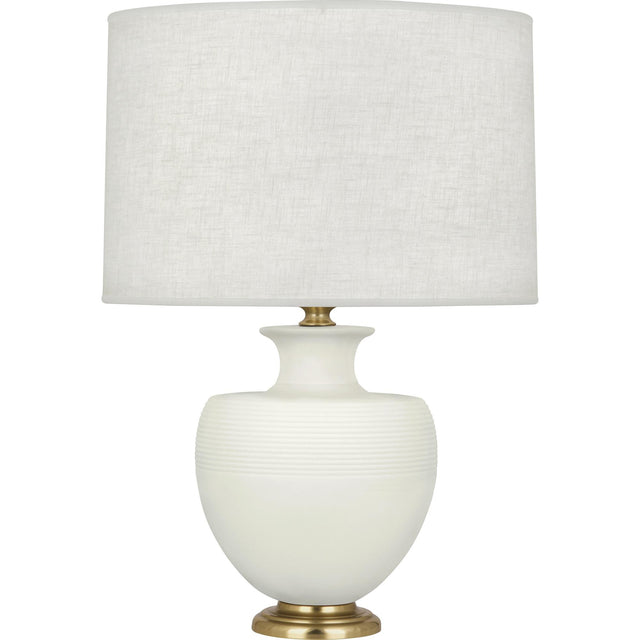Robert Abbey (MLY21) 9.88" x 25.25" MICHAEL BERMAN ATLAS TABLE LAMP
