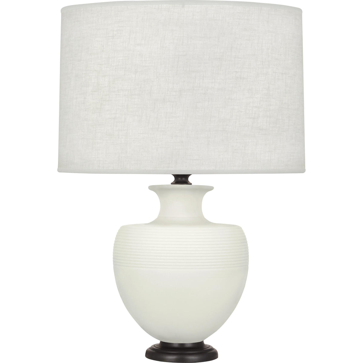 Robert Abbey (MLY22) 9.88" x 25.25" MICHAEL BERMAN ATLAS TABLE LAMP