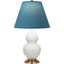 Robert Abbey (MLY50B) 6" x 22.75"-0" SMALL DOUBLE GOURD ACCENT LAMP