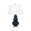 Robert Abbey (MMB32) 7.25" x 24.38" SMALL TRIPLE GOURD ACCENT LAMP