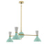 Robert Abbey (MN03LY) 34.5" x 10.19" CLARE CHANDELIER