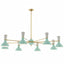 Robert Abbey (MN08LY) 57" x 10.19" CLARE CHANDELIER
