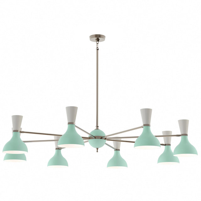 Robert Abbey (MN09LY) 57" x 10.19" CLARE CHANDELIER